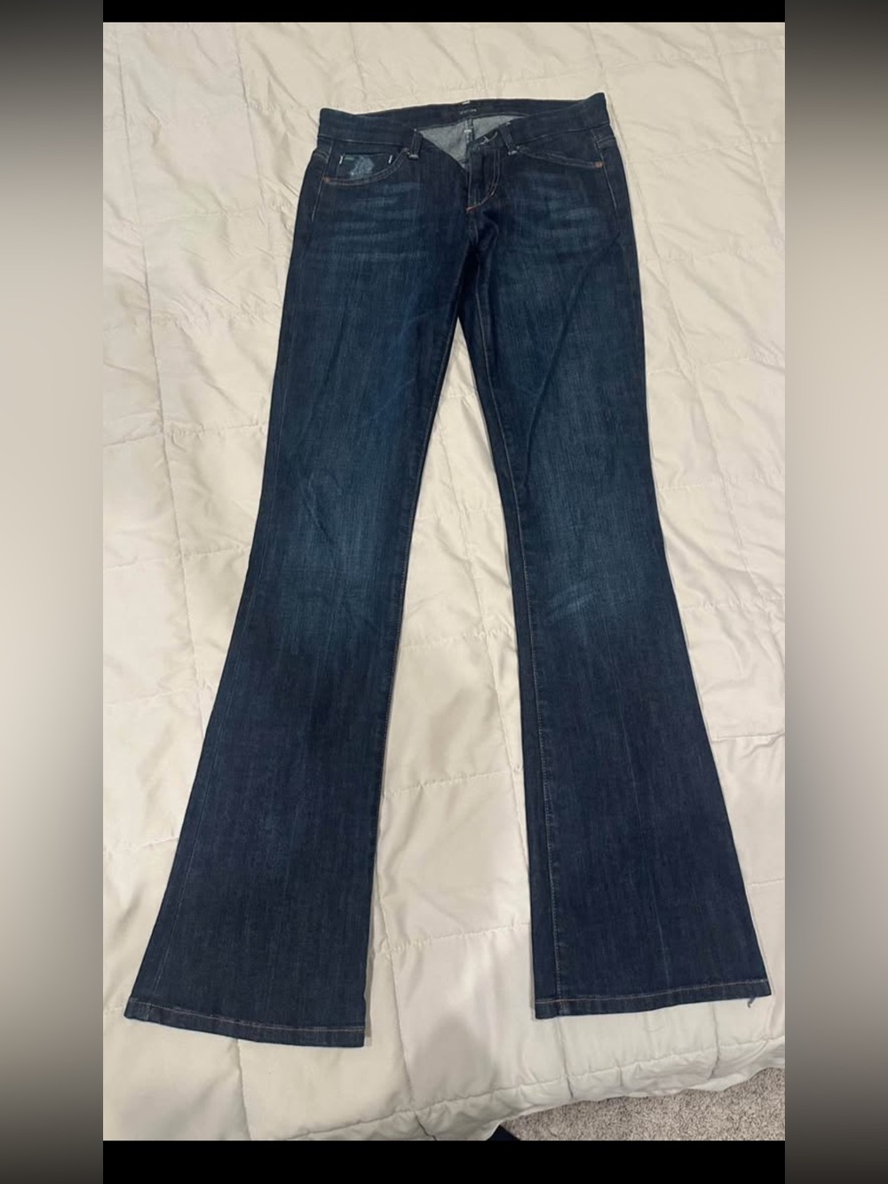 Joe's Jeans Dark Blue Flare Leg Jeans